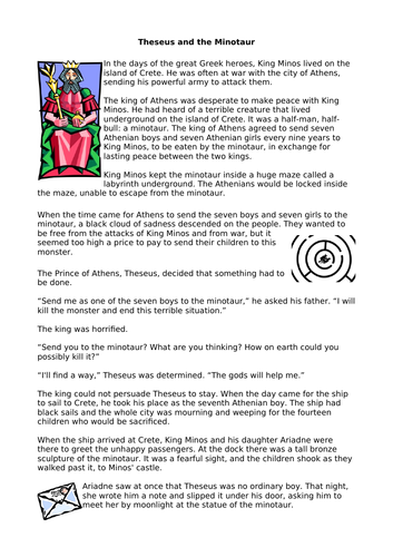 Theseus and the Minotaur / The Reaping