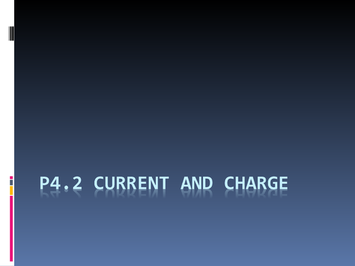 AQA 9-1 Current & Charge lesson