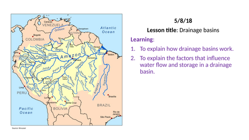 Drainage basin systems - A level
