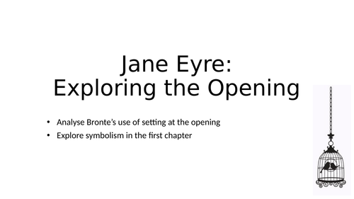 Jane Eyre Chapters One and Two