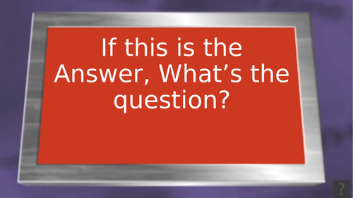 BTEC - Sport and Exercise Science - Unit 2 - If this is the Answer, What is the Question?