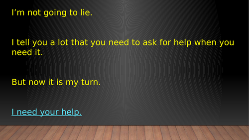 Why volunteer to be a prefect... a hopefully persuasive assembly!