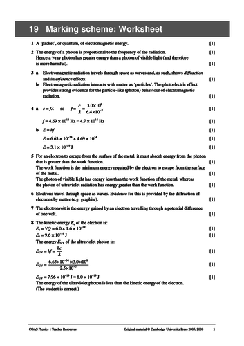 Quantum Physics L4: Wave-particle duality