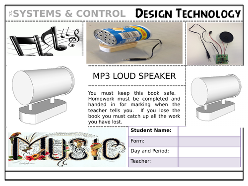 Complete MP3 Speaker Electronics Project and SOW