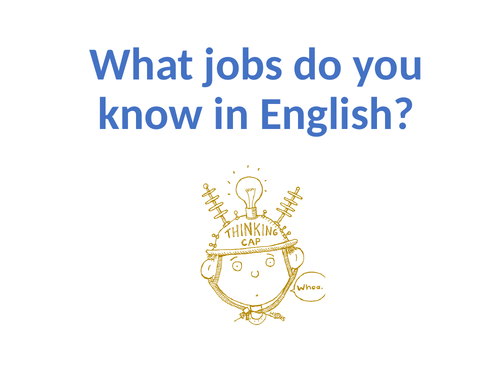EAL: Work and Jobs