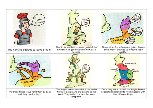 The Anglo Saxon invasion of Britain by RCHope94 - Teaching Resources - Tes