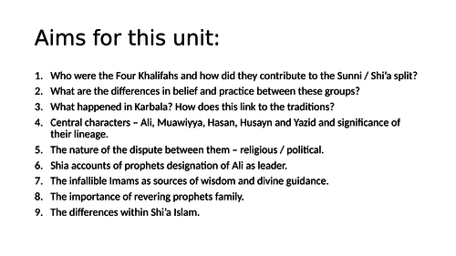 Sunni Islam and the Four Caliphs