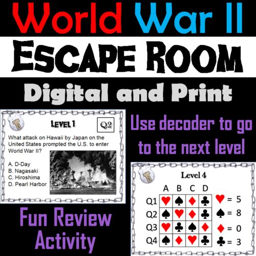 World War 2 Escape Room