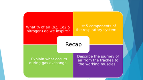 Edexcel GCSE PE 9-1 New Spec Respiratory system