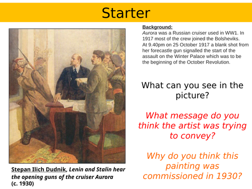 Russian History A-Level: Who was Joseph Stalin?