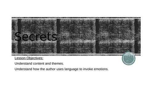 Secrets - Bernard Maclaverty