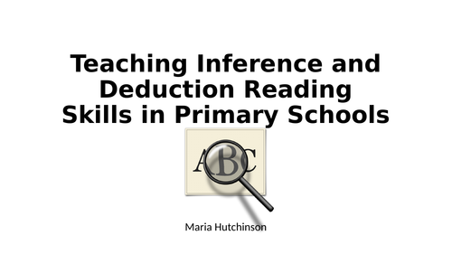 Teaching Inference and Deduction Reading Skills in Primary Bundle