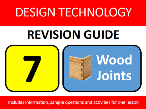 GCSE Design Resistant Materials Revision Lesson 7 Wood 