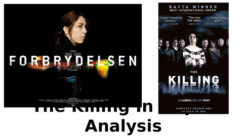 The Killing (Forbrydelsen) In Depth Analysis  OCR A Level Media Studies