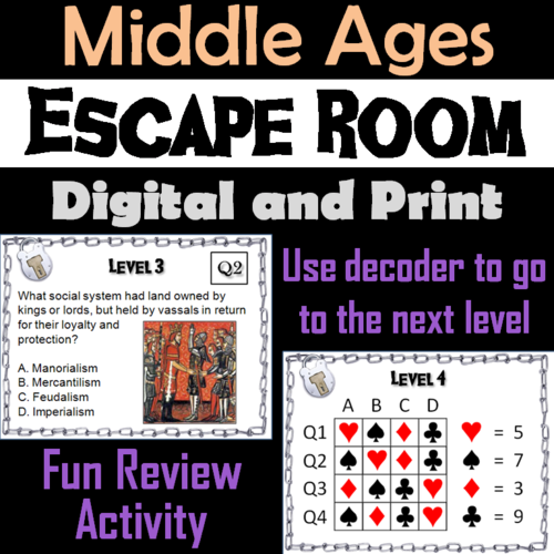 Middle Ages Escape Room