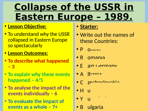 NEW OCR A: Europe 1989
