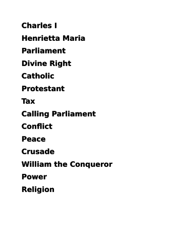 Why did England kill their King? English Civil War Lesson 1