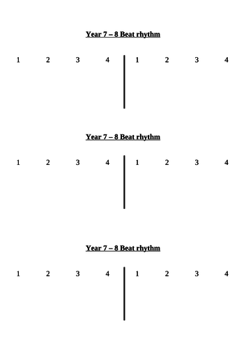 Notation Tasks