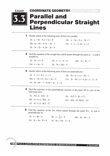 Linear Graphs Mastery Lesson