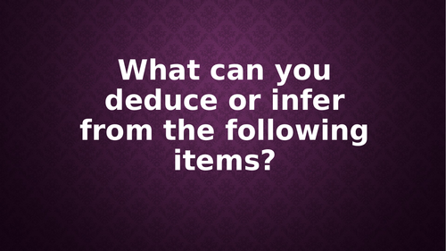 Highwayman Poem - Guess who