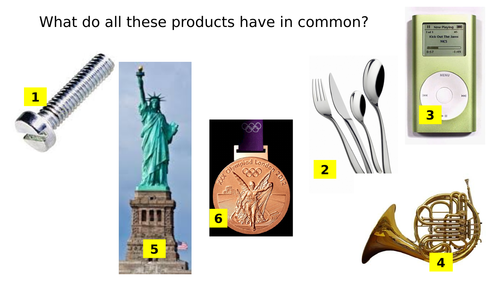 EDEXCEL 9-1 GCSE Design and Technology - Categories of Metal