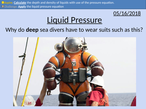 GCSE Physics: Liquid Pressure