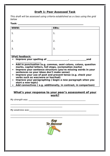 Generic Peer Assessment Grid