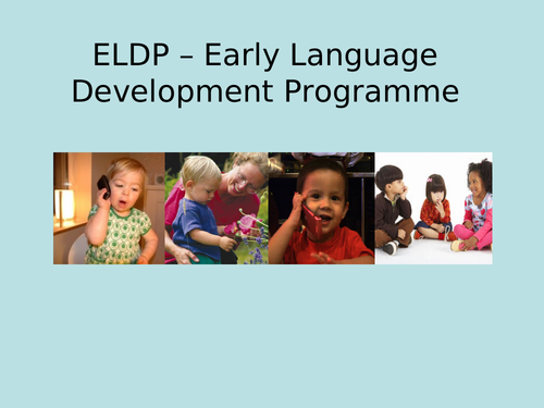 Early Language Development Programme training