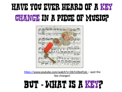 Key Signatures - What are they and how do you work them out?