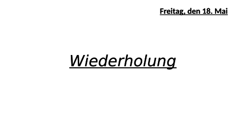 Mein Rucksack / Die Zahlen/ Grüße