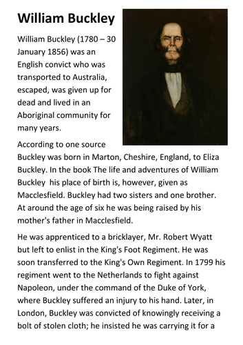 William Buckley Handout