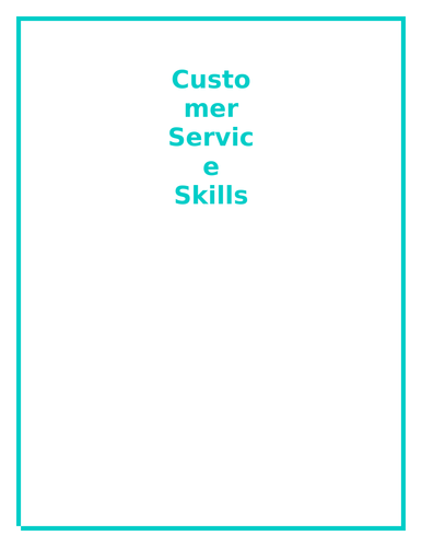 Customer Service Skills