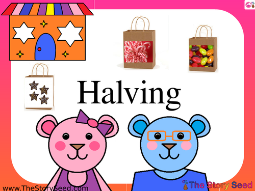 Halving slides for reception