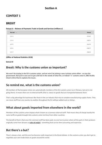 Economics Macro Paper 2 Exam