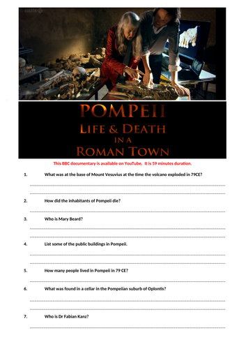 Pompeii: Life and death in a Roman town