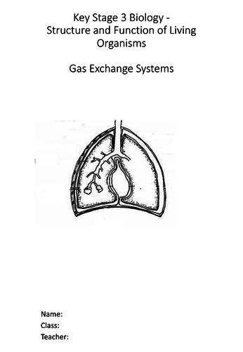 Biology - Gas exchange - Complete Science Key Stage 3 Unit