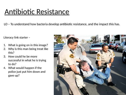 Antibiotic resistance - 9-1 GCSE AQA