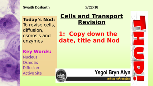 Biology Unit 1 WJEC Complete Revision Powerpoint