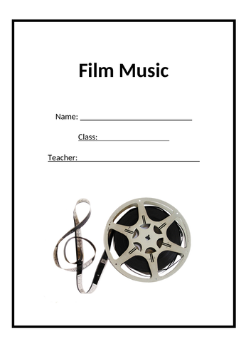 Film Music Project - Booklet, lessons & resources