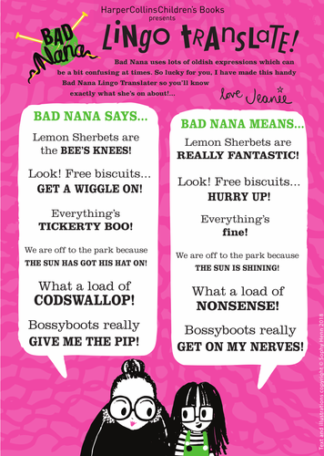 Bad Nana | Sophy Henn. Lingo Translator!