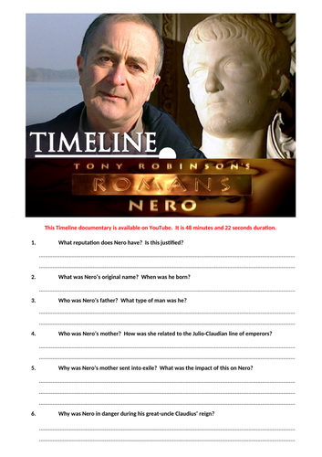 Tony Robinson's Romans - Nero