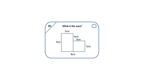 Area of compound/composite shapes - Please review