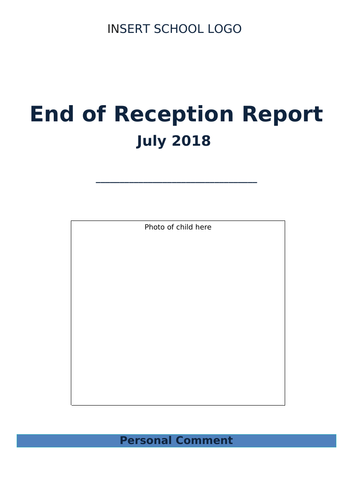 End of Year Reception Report
