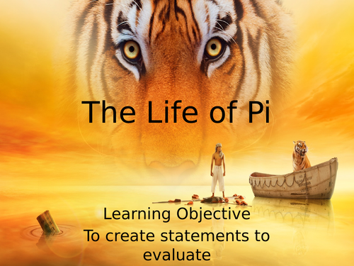 AQA English Language paper 1 question 4 The Life of Pi