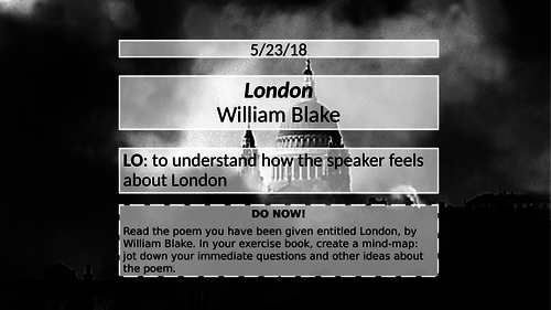 AQA POETRY POWER AND CONFLICT