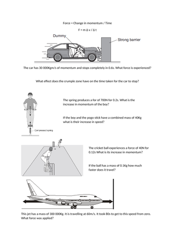 AQA Physics 9-1 Forces Last Minute.com ALL NEW