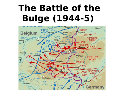 The Battle of the Bulge (1944-5) Informative Guide