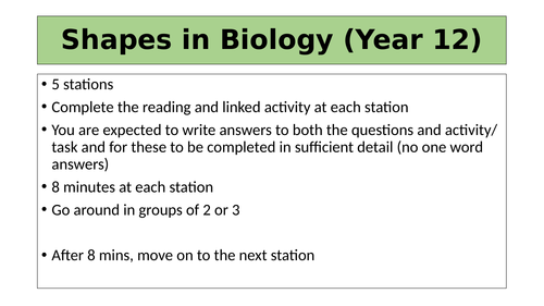 AQA A Level Biology Essay Practice for Year 12 (AS)