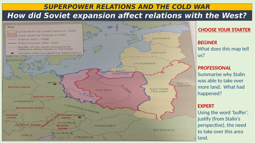 Reasons for Soviet expansion after 1945
