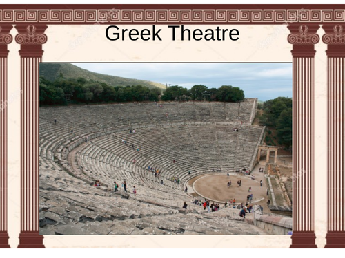 Greek Theatre lesson Year 5